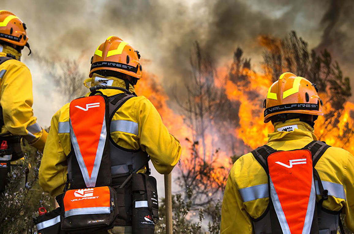 EPP para bombero forestal