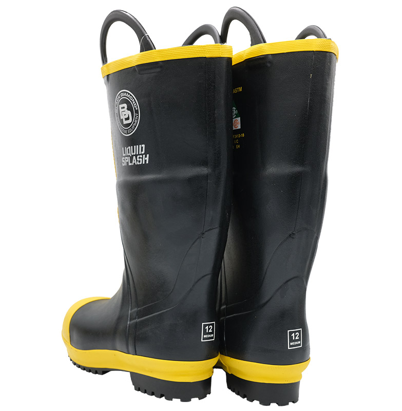 Bota de cucho para bombero Black Diamond Rubber 6999451