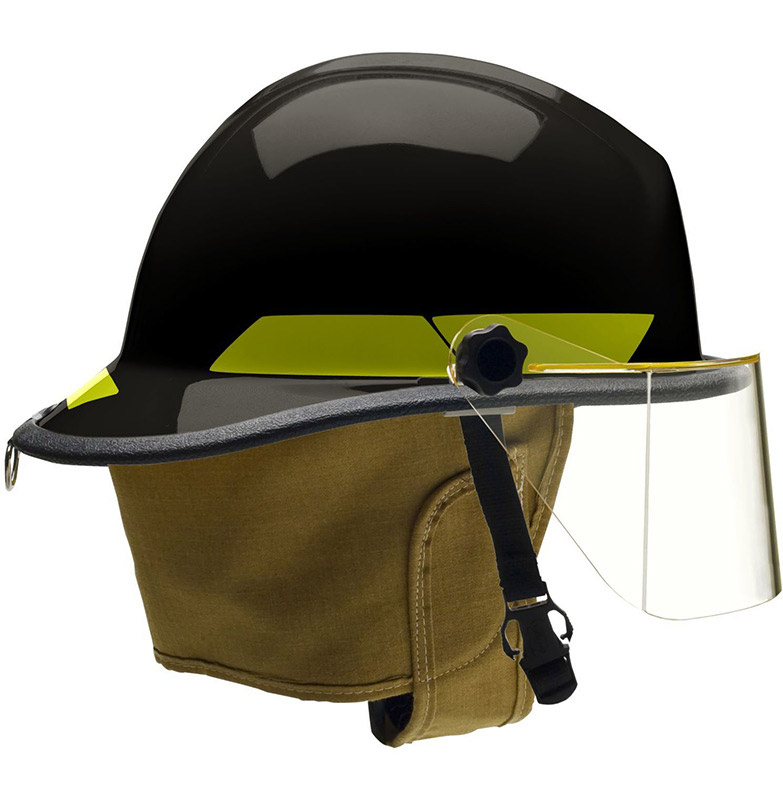 Casco para bombero con resistecia quimica FX de Bullard