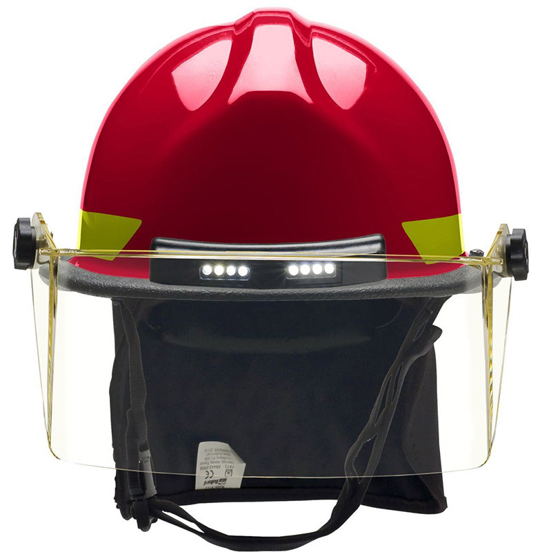 Casco para bombero con resistecia quimica FX de Bullard