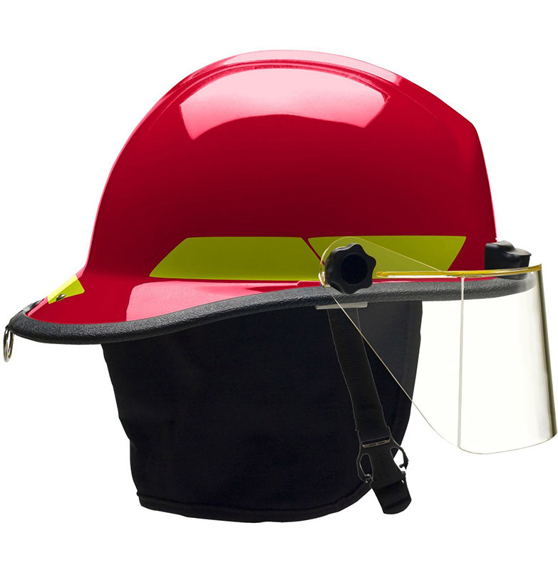 Casco para bombero con resistecia quimica FX de Bullard