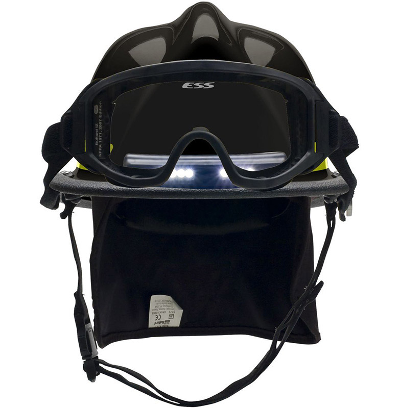 Casco LTX para bombero | Pequeño con gran protección