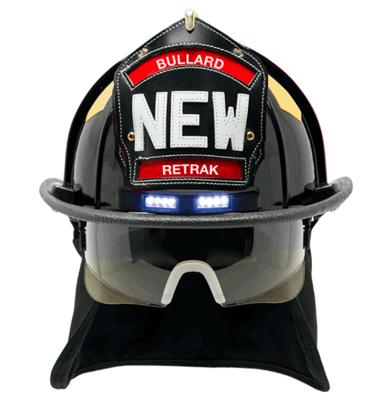 casco Bullard UST LW tradicional con aguila para bombero