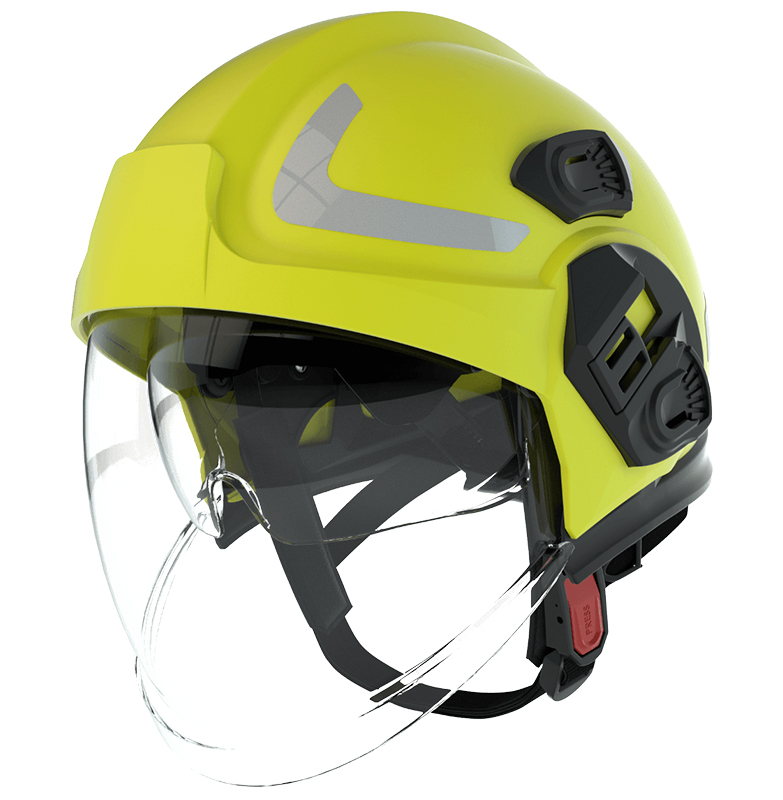 casco Bullard UST LW tradicional con aguila para bombero