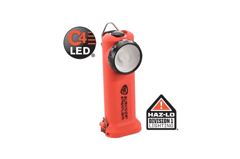Linterna de angulo recto Survivor de Streamlight con LED C4