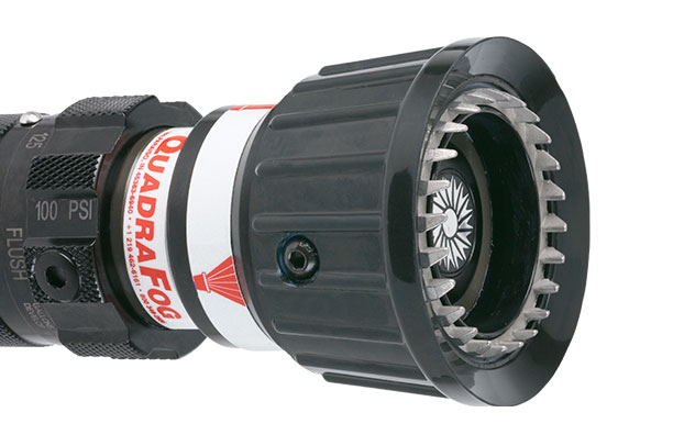 Quadrfog con dientes giratorios