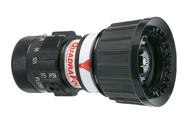 Quadrfog con dientes troquelados